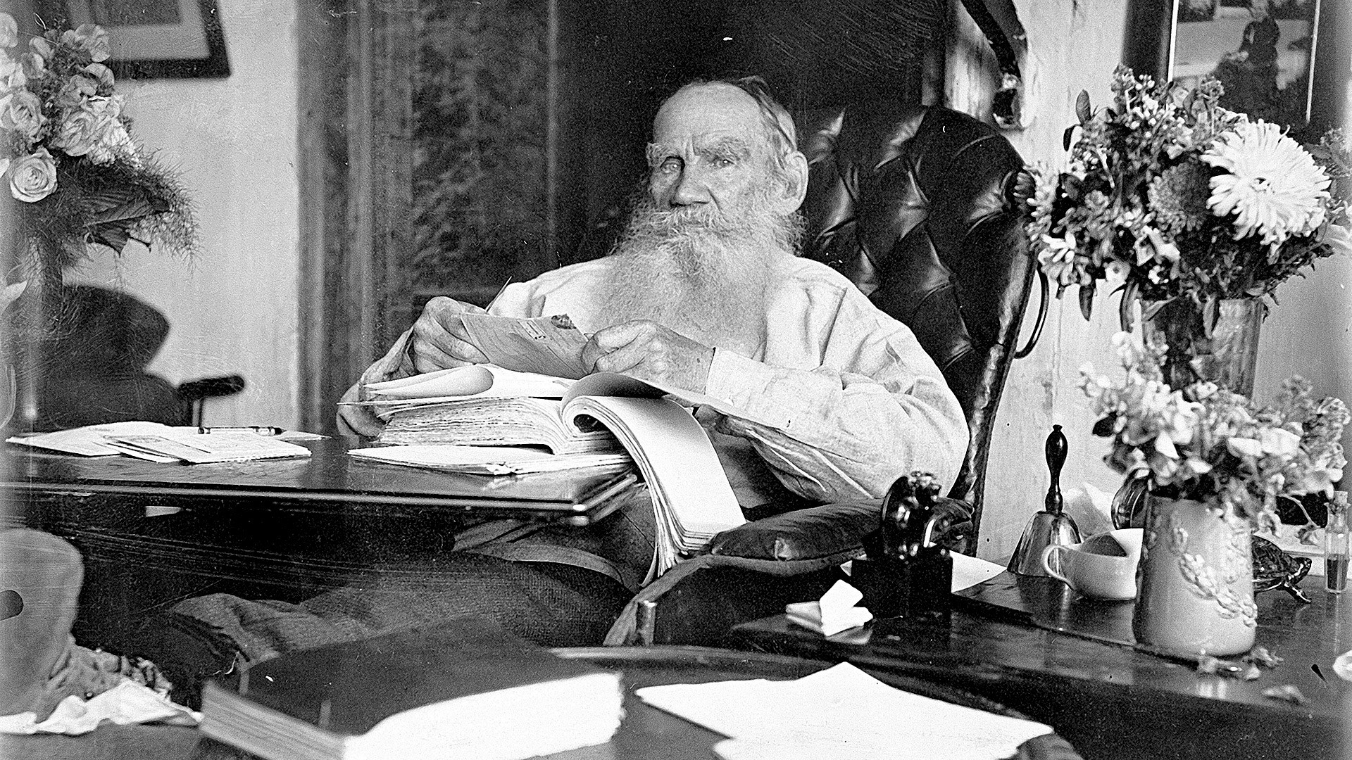 Léon Tolstoï, un grand écrivain russe